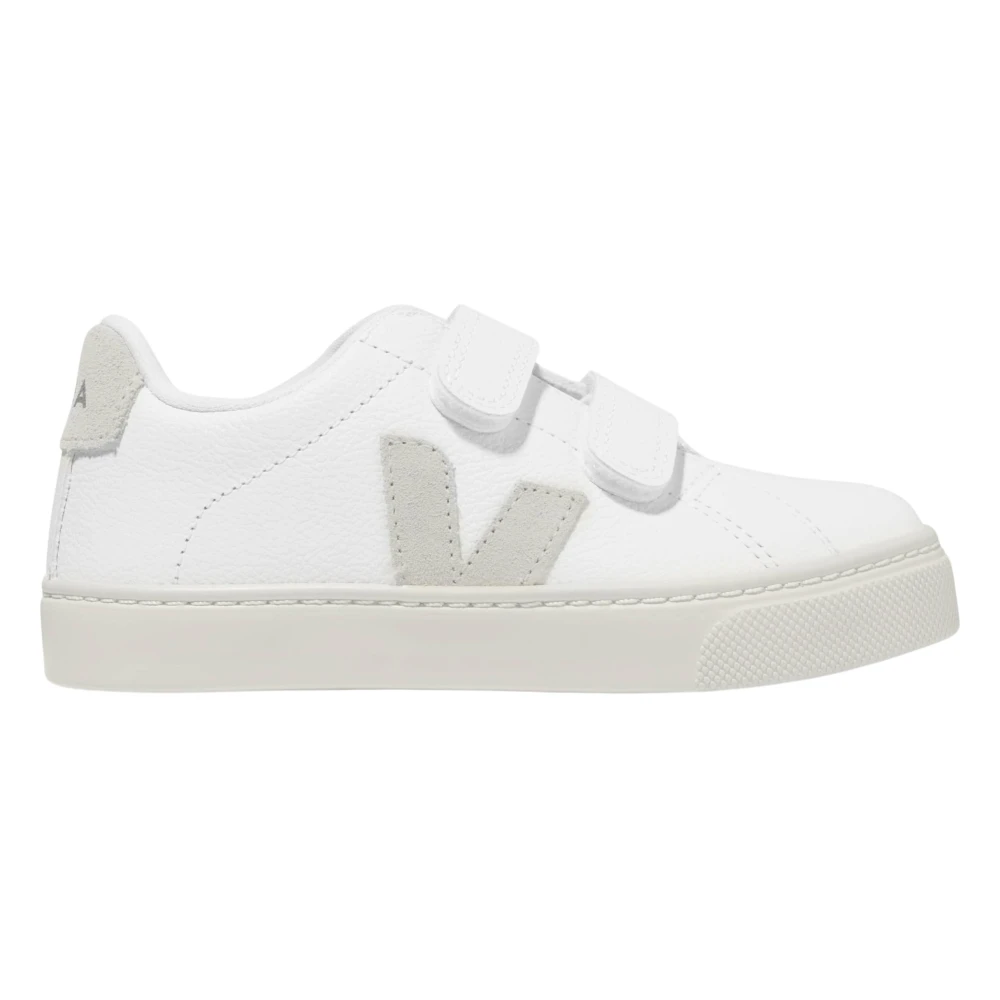 Veja Unisex Kids White Kids Sneakers, 31 Eu, Kids Chromefree Leather Esplar Trainers