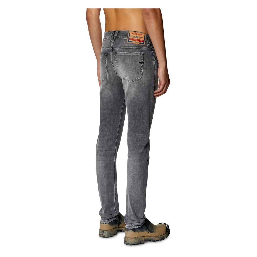 Diesel Punk-Rock Skinny Jeans Gray Heren