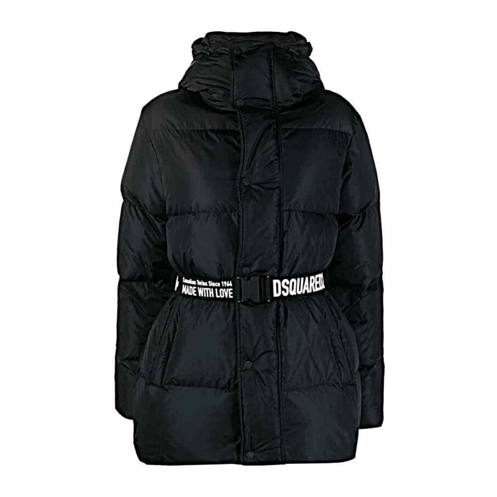 Dsquared2 Women's Black Winter Jackets, 2XS, Stylish Jacket For Men