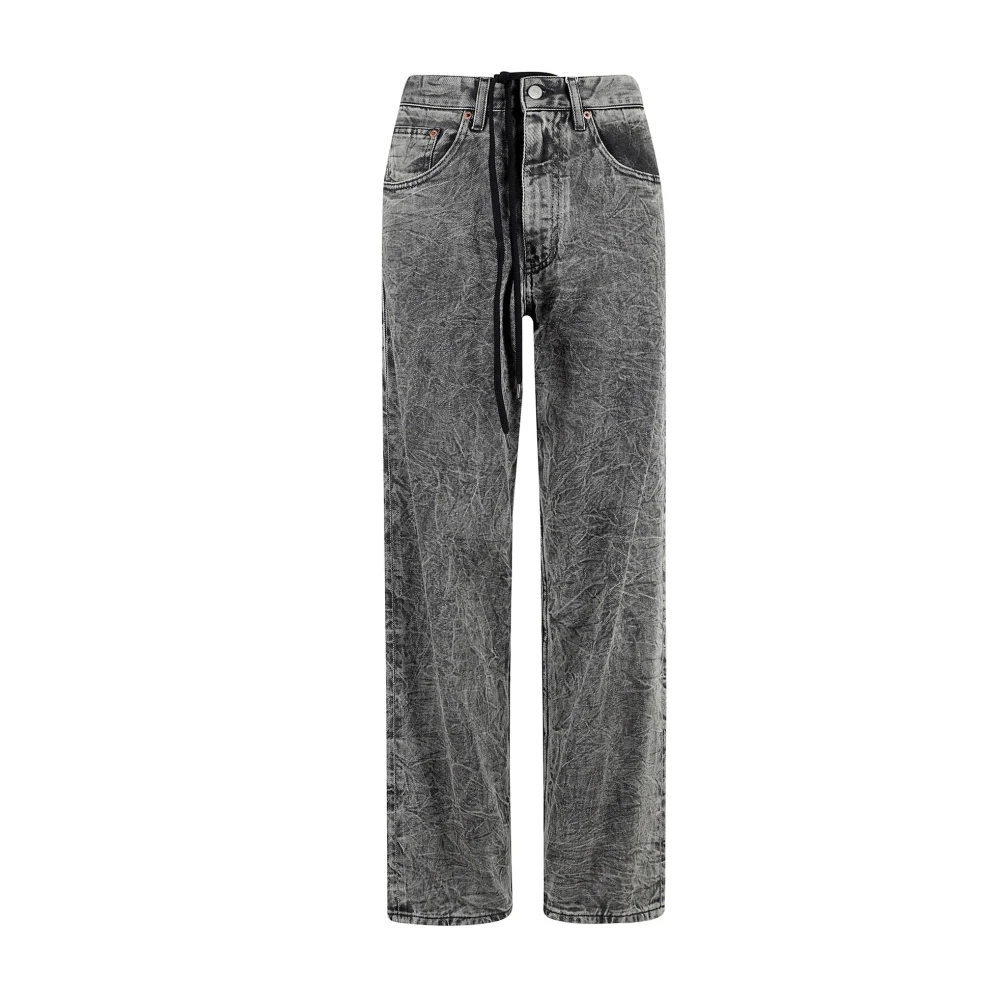 MM6 Maison Margiela Klassieke Denim Jeans met Vijf Zakken Gray Dames