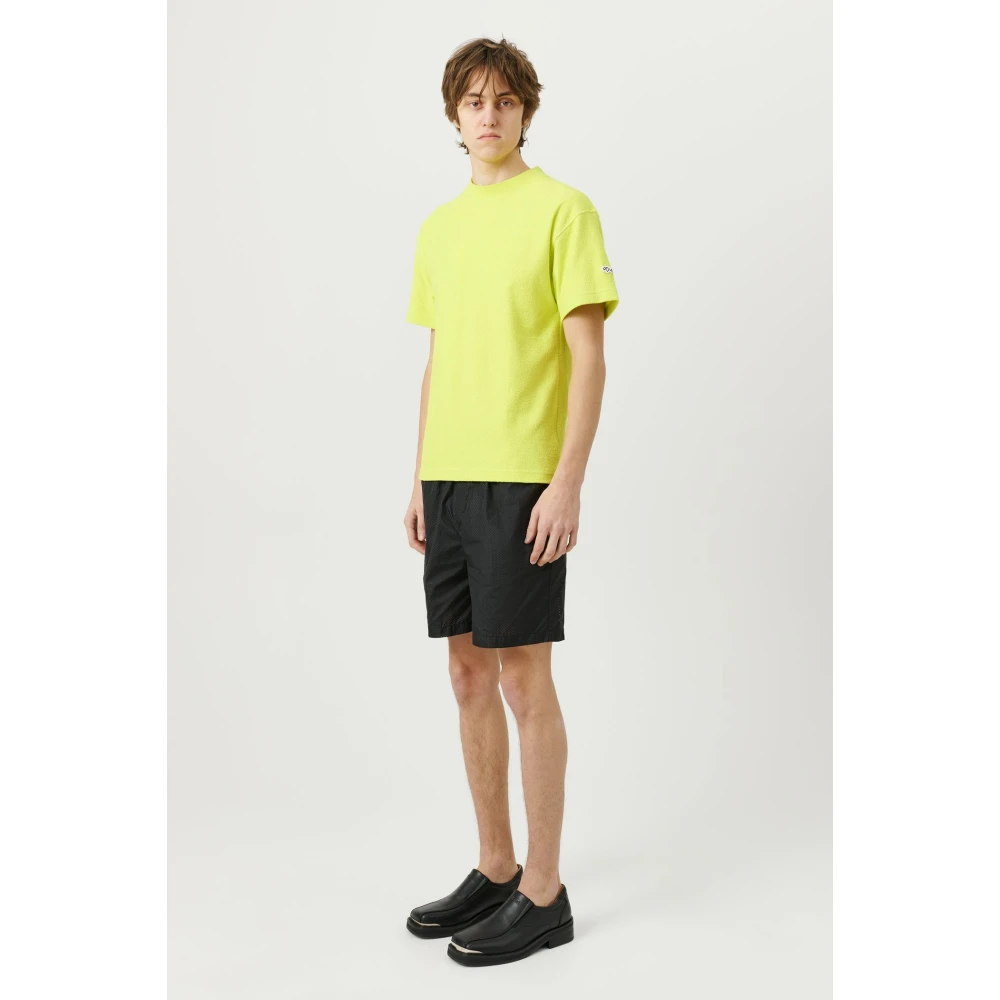 Soulland Sander geperforeerde shorts Black Unisex