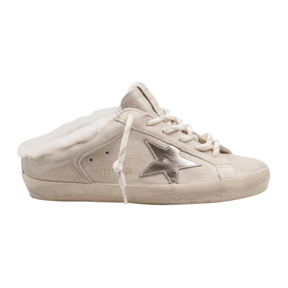 Golden Goose Super-Star Sabot Double Quarter Dames Schoenen Wit