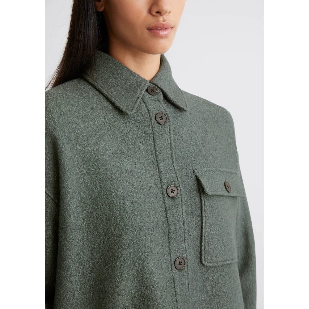 Marc O'Polo Overshirt relaxed Gray Dames