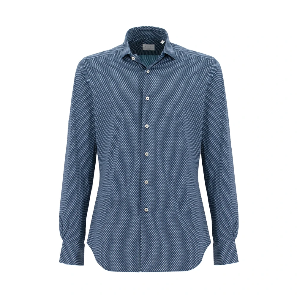 Xacus Casual Shirts for Men Blue Heren