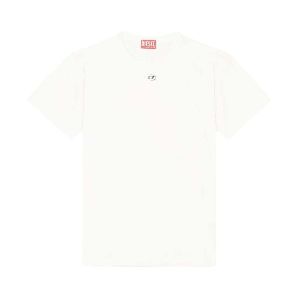 Diesel Camisetas Y Polos Blanco Tops Mujer Blanco L