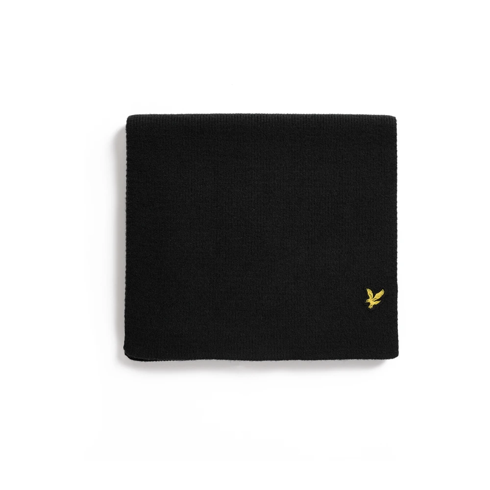 Lyle and Scott, Herren, Schal, Plain, Schwarz - Bild 4