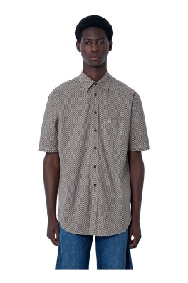 chemise-a-carreaux-a-manches-courtes