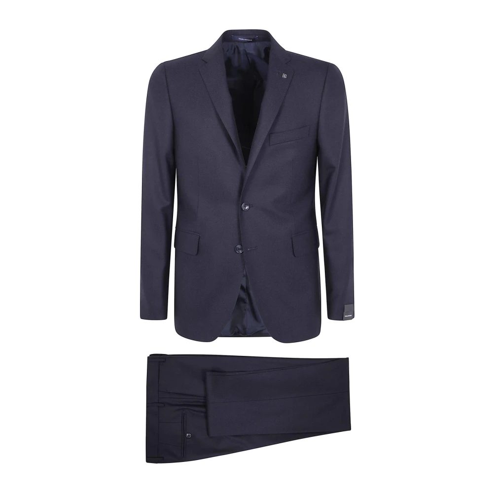 Tagliatore Uomo Blu Completo In Lana Due Pezzi