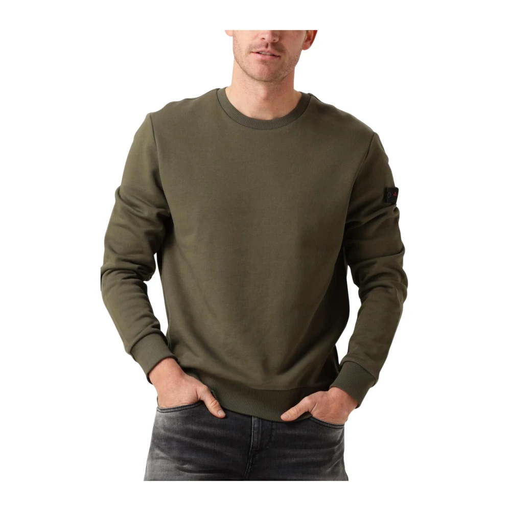 Peuterey Groene Saidor B Sweater voor Heren Green Heren