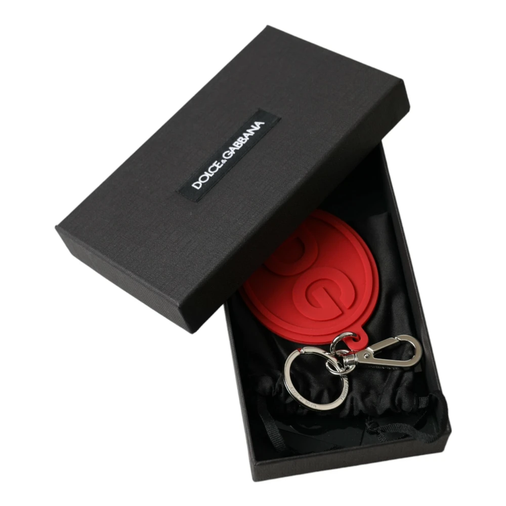 Dolce & Gabbana Rood Drievoudig Sleuteletui Red Dames