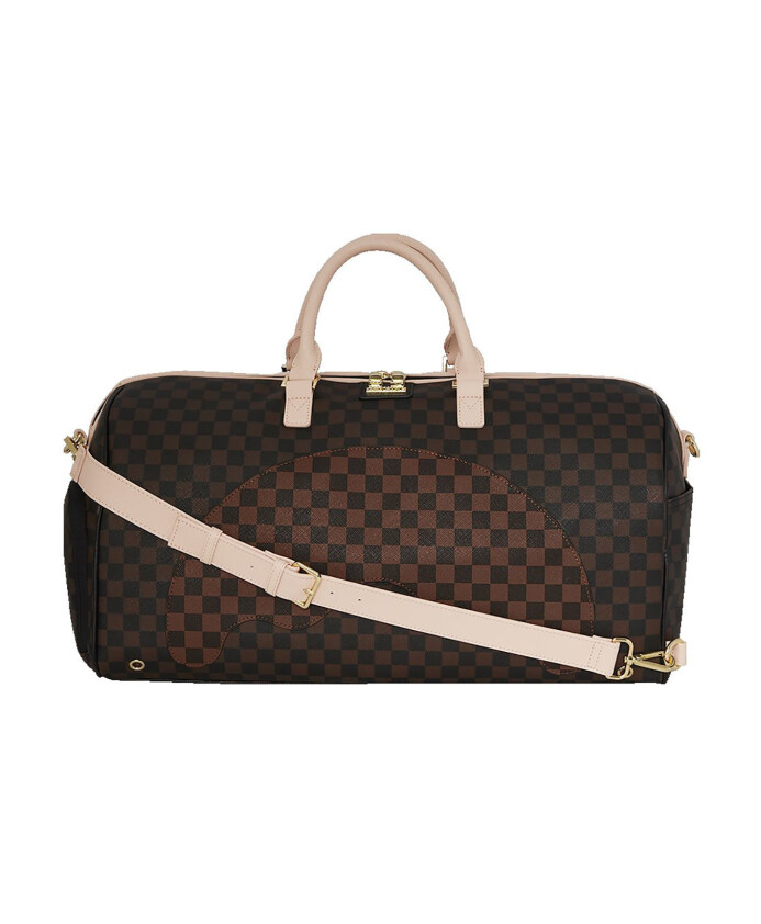 bandolero-nouveau-duffle-bag-brown-check