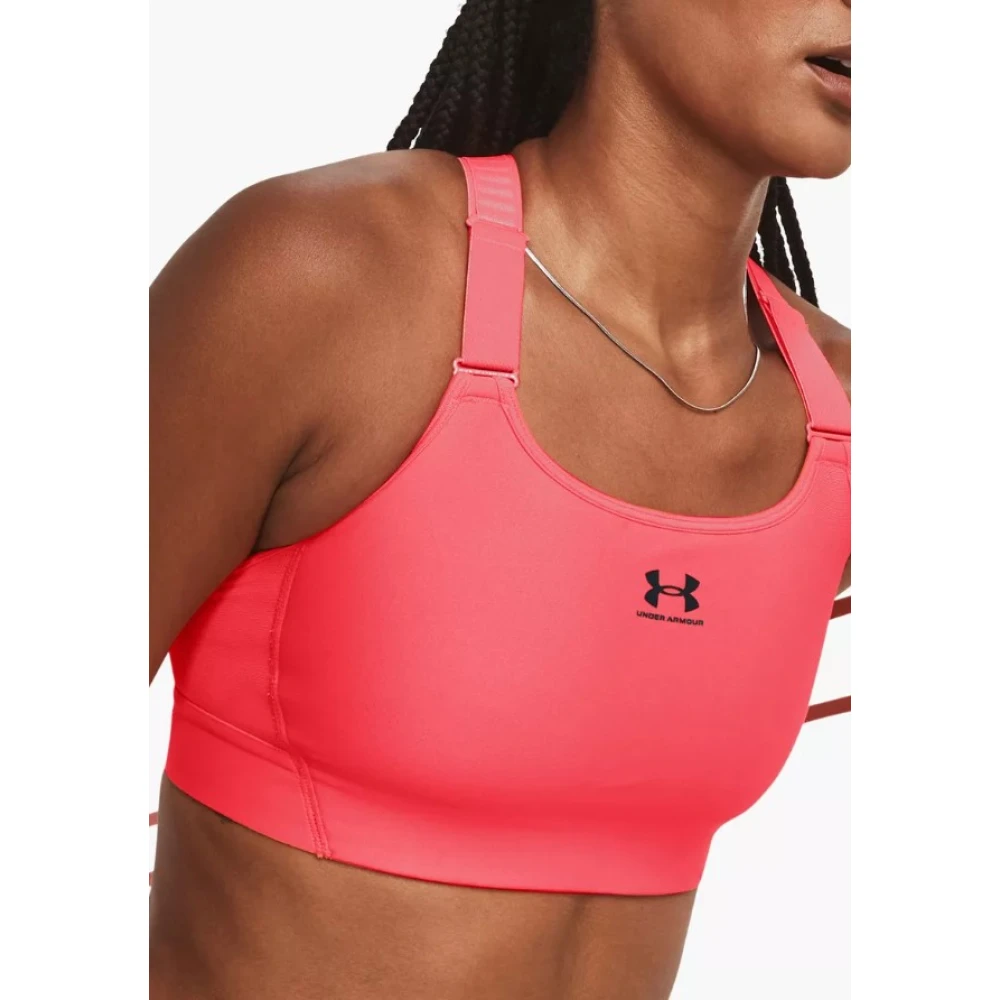 Under Armour Coral Red HG Armour High Kleding Red Dames - Thumbnail 3