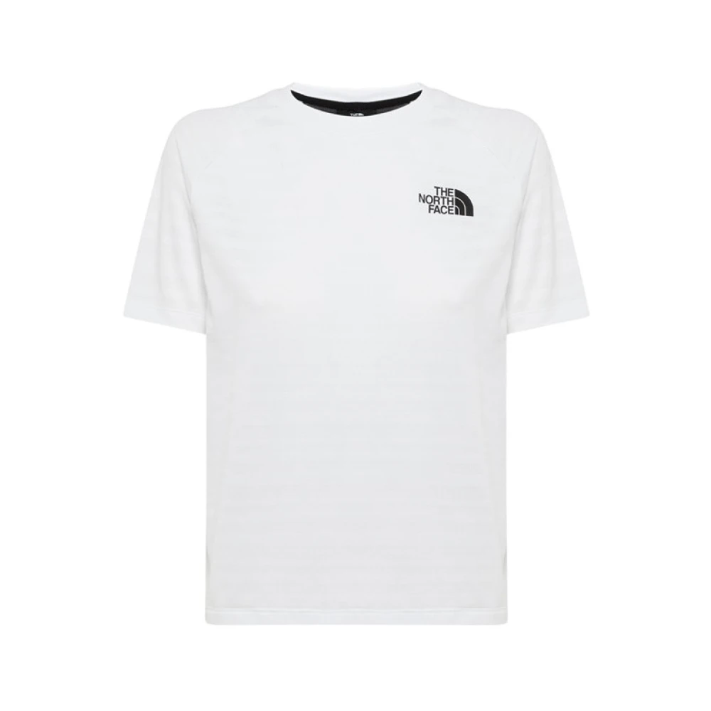 The North Face T-Shirt met logo print White Heren