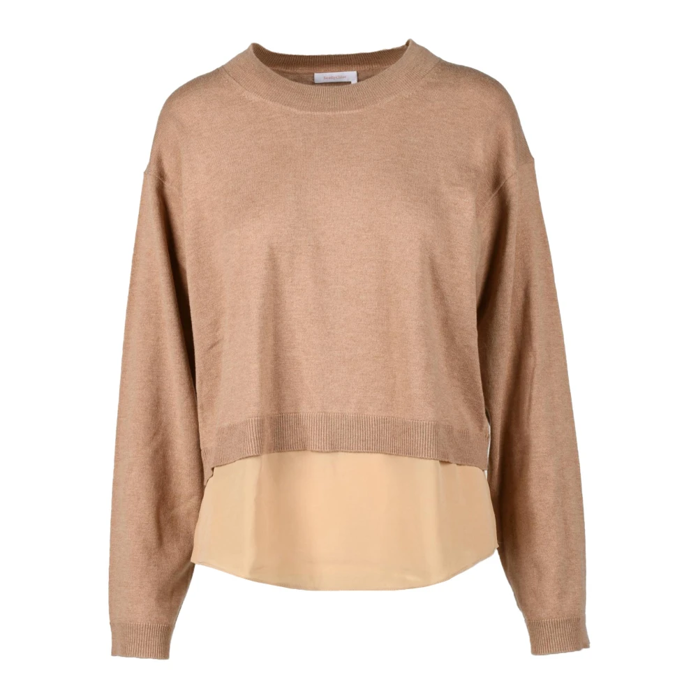 Knitwear > Round-neck Knitwear - - See by Chloé - Modalova