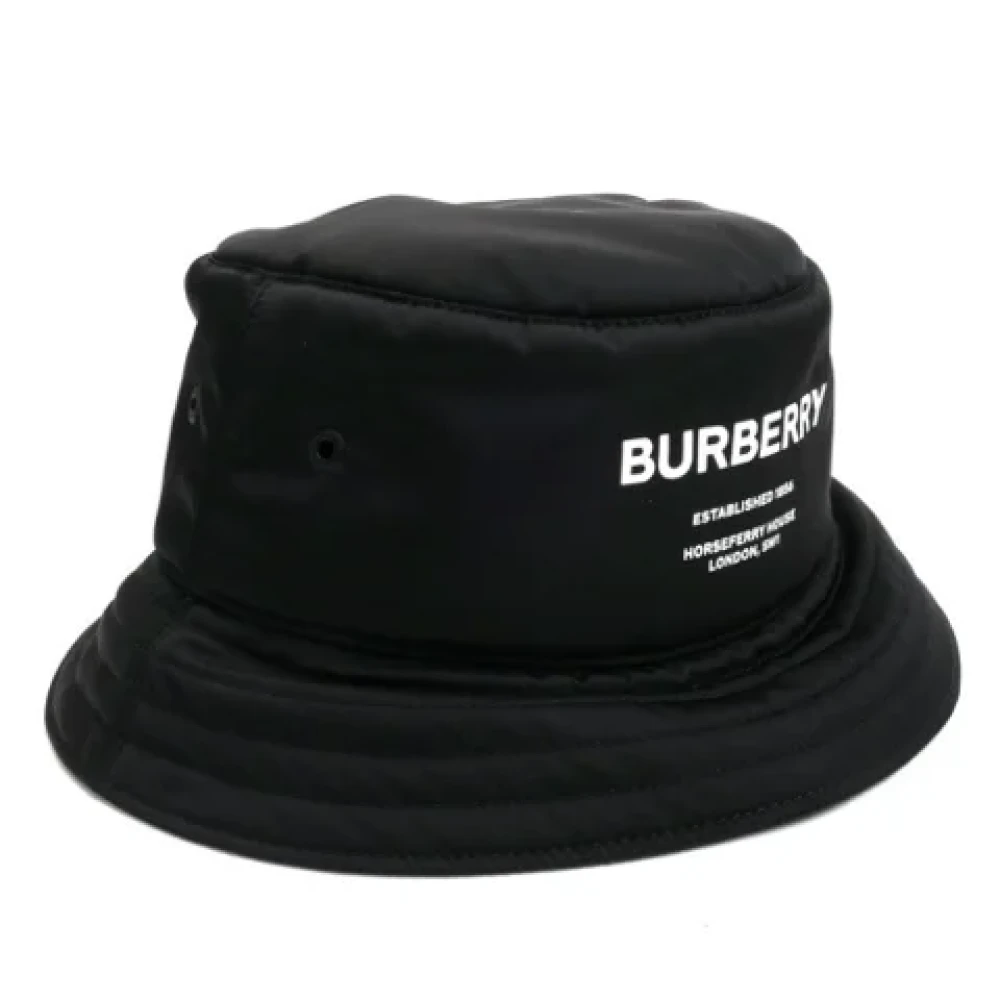 Burberry Vintage Pre-owned Fabric hats Black Dames