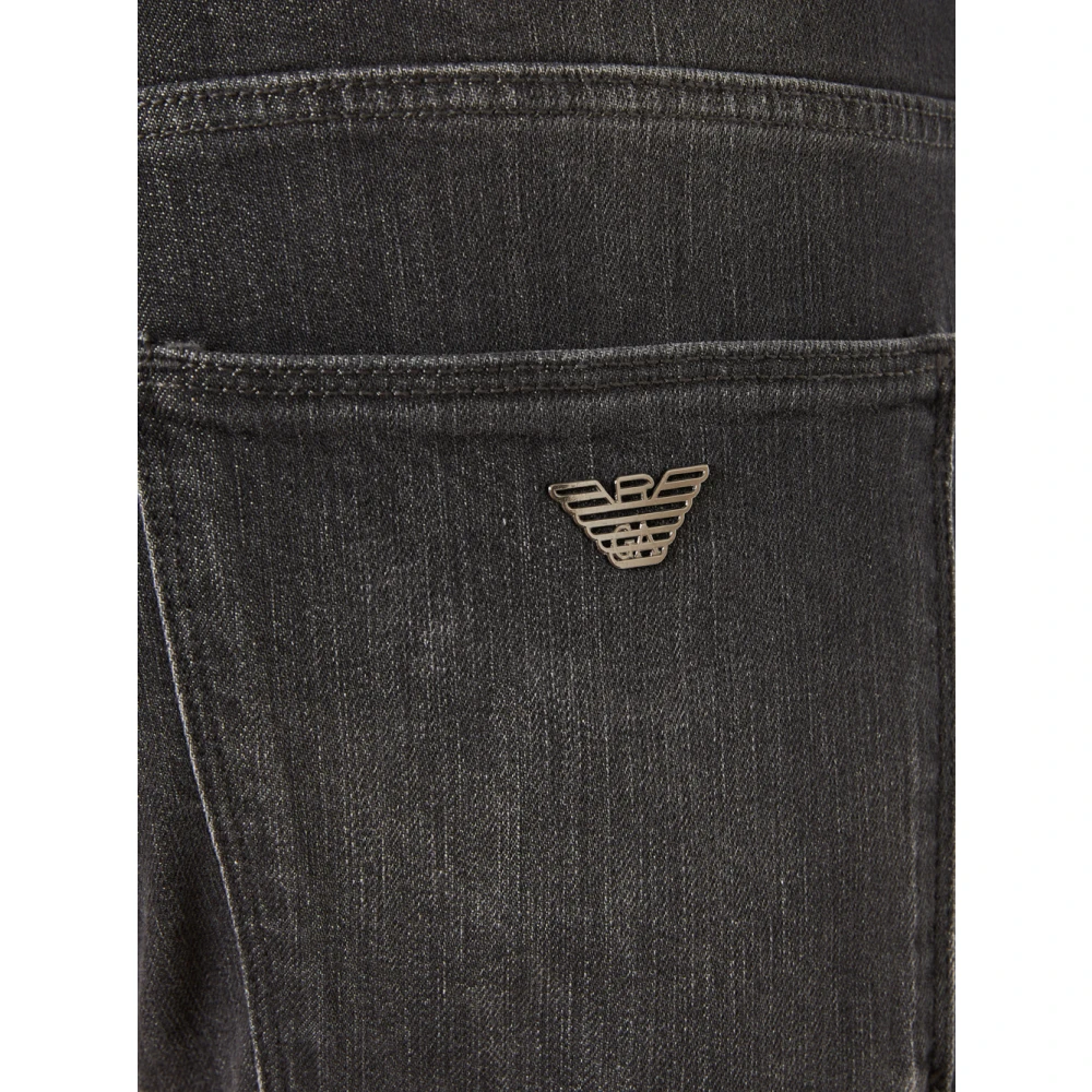 Emporio Armani J061 Slim-Fit Jeans Black Heren