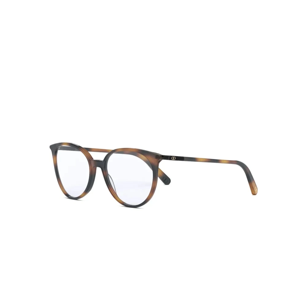 Dior Glasses, Female, 51 Mm, Mini Round Optical Frame Brown