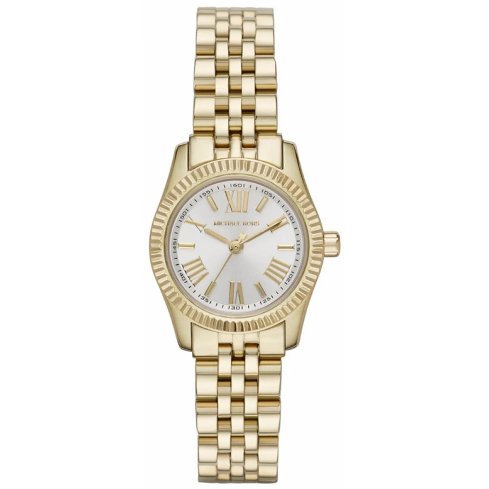 Michael Kors - Petite Lexington Uhr - Accessories - Damen - Gelb - One Size - Image 3