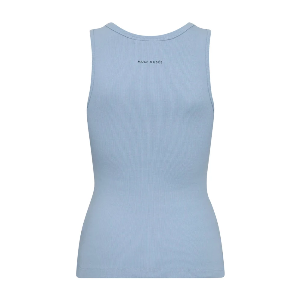 Copenhagen Muse Mouwloze Muse Top Cmsiv-To Blue Dames