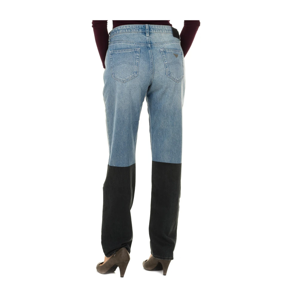 Armani Jeans Rechte snit Denim Jeans Blue Dames