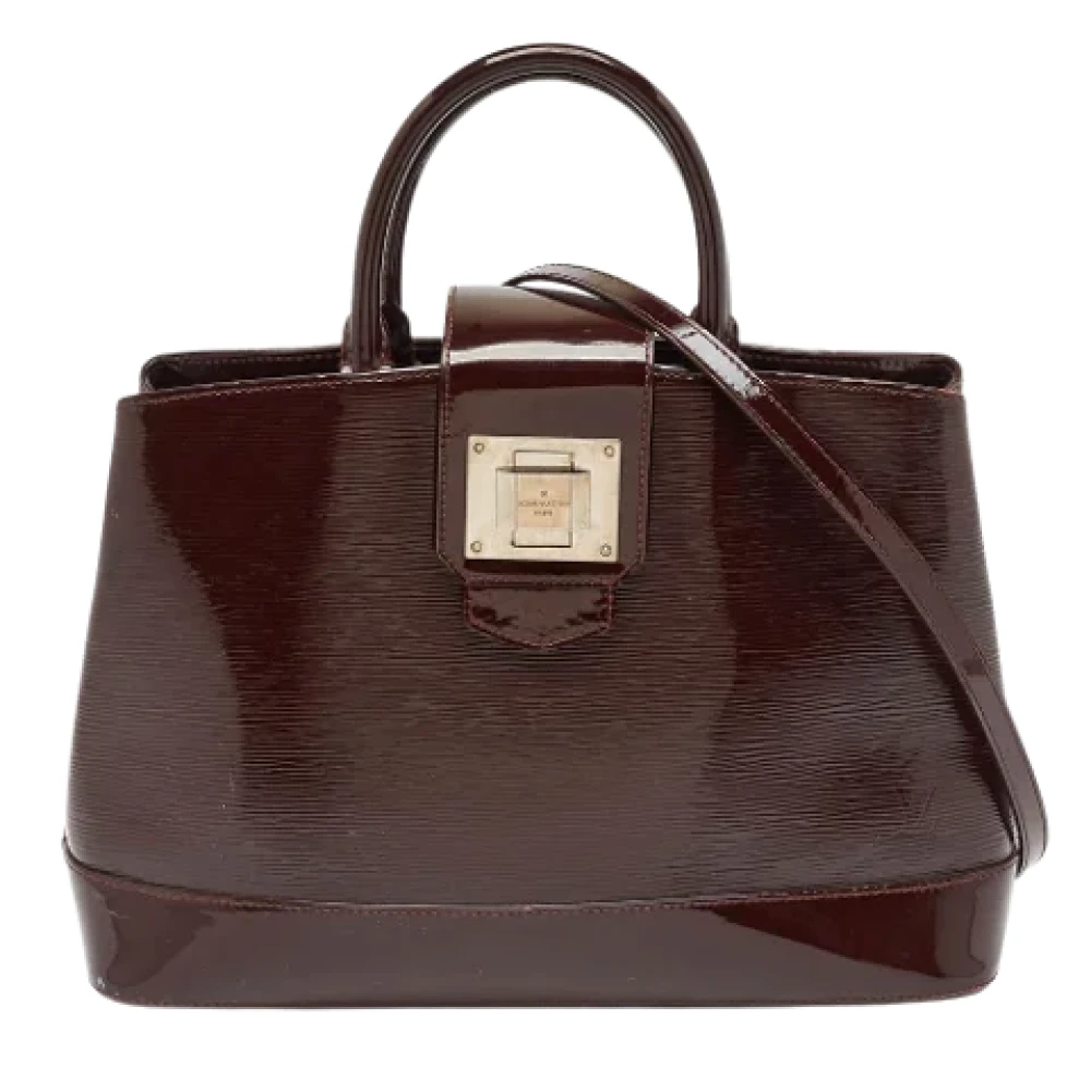 Louis Vuitton Vintage Pre-owned Leather louis-vuitton-bags Red Dames