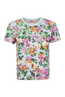 GOTS Blommig Klassisk T-shirt