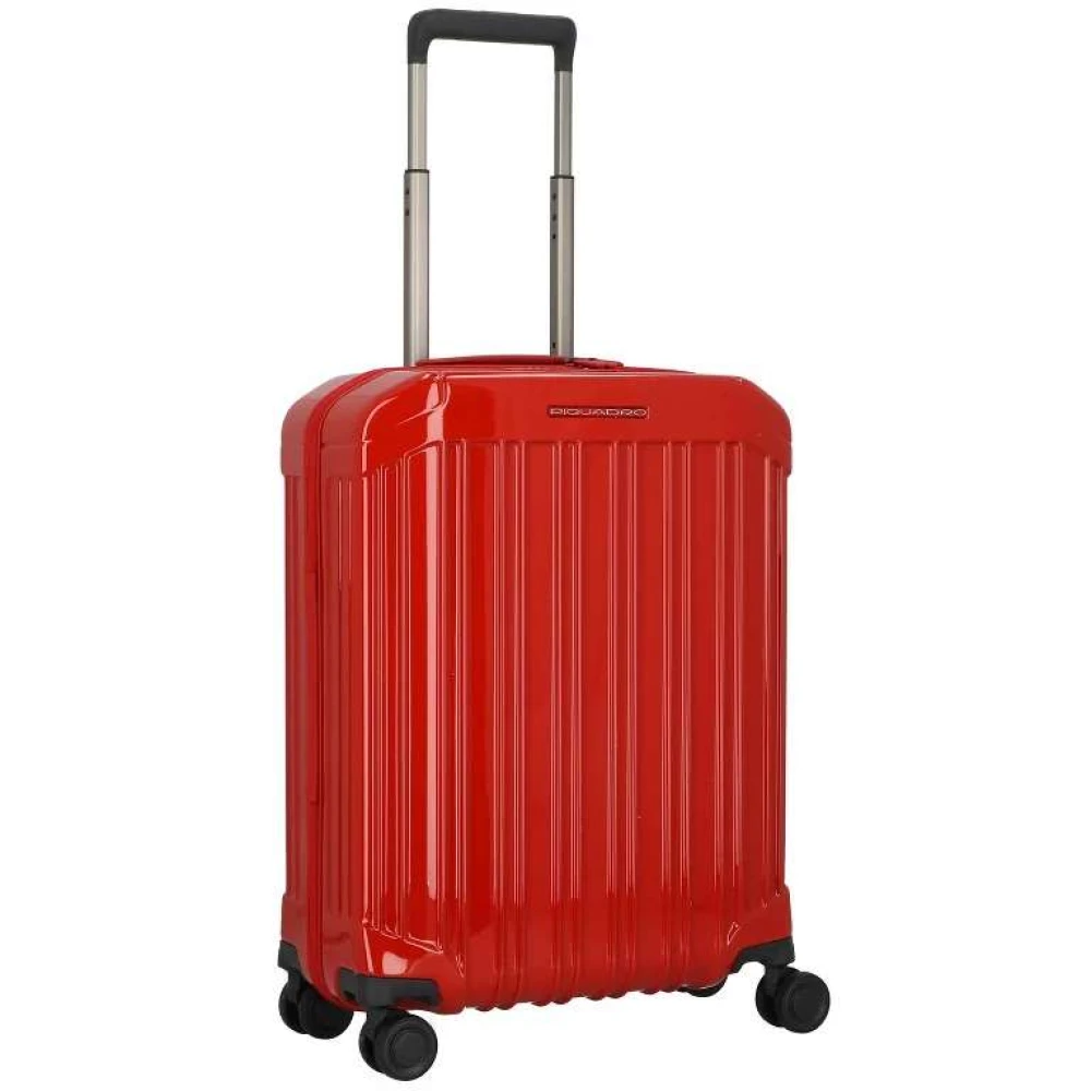 Piquadro Stijlvolle Reistrolley Tas Red Unisex