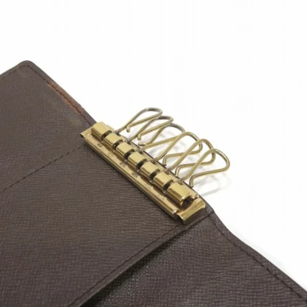 Louis Vuitton Vintage Pre-owned Canvas key-holders Brown Dames