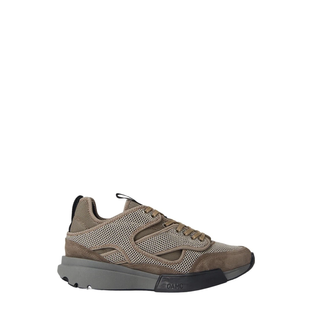 Oamc Homme Gris - Baskets Chief Runner Modernes - Chaussures - Taille: 40 Eu