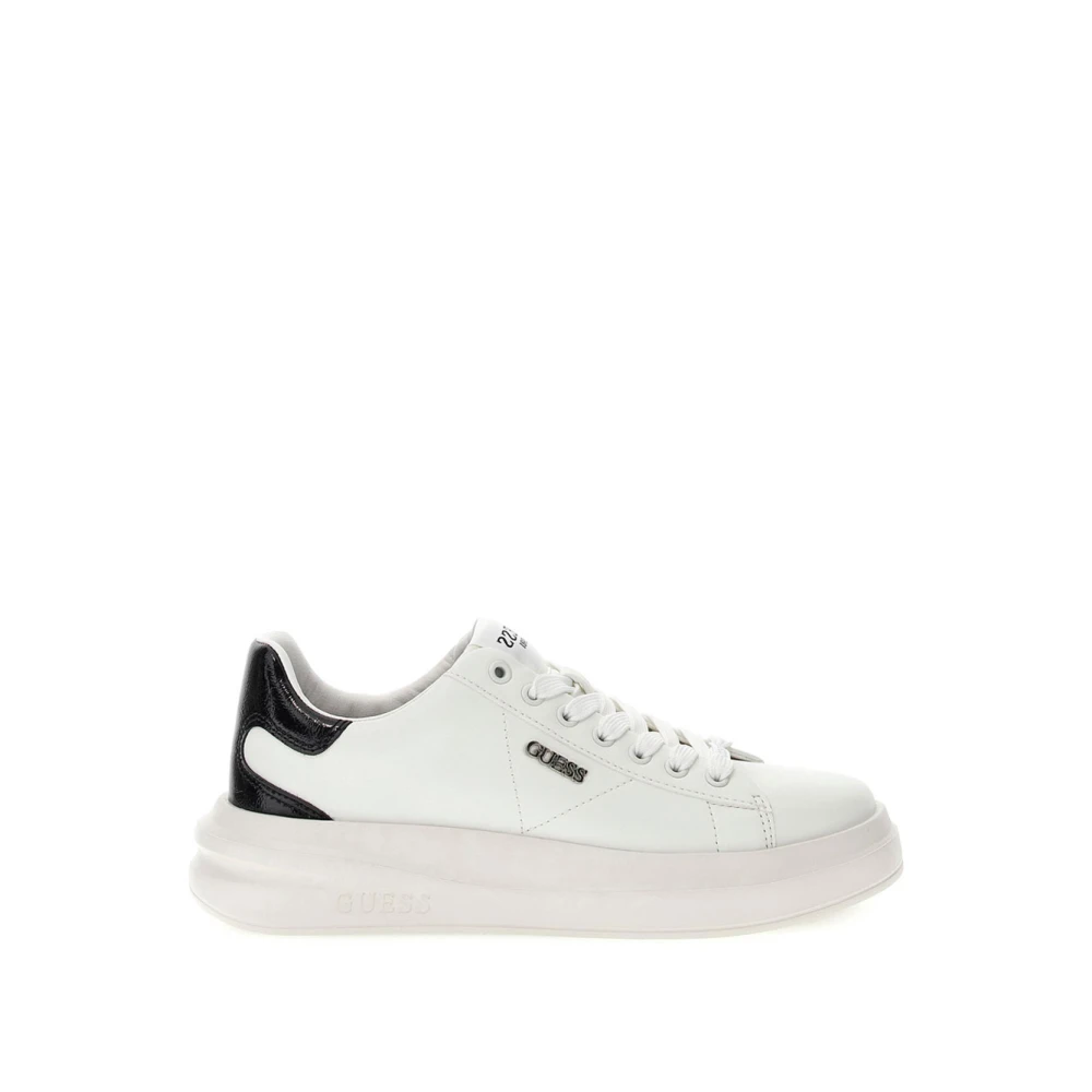Guess Women's White Elbina10 Trainers - Sneakers - 4 Uk - Shoes