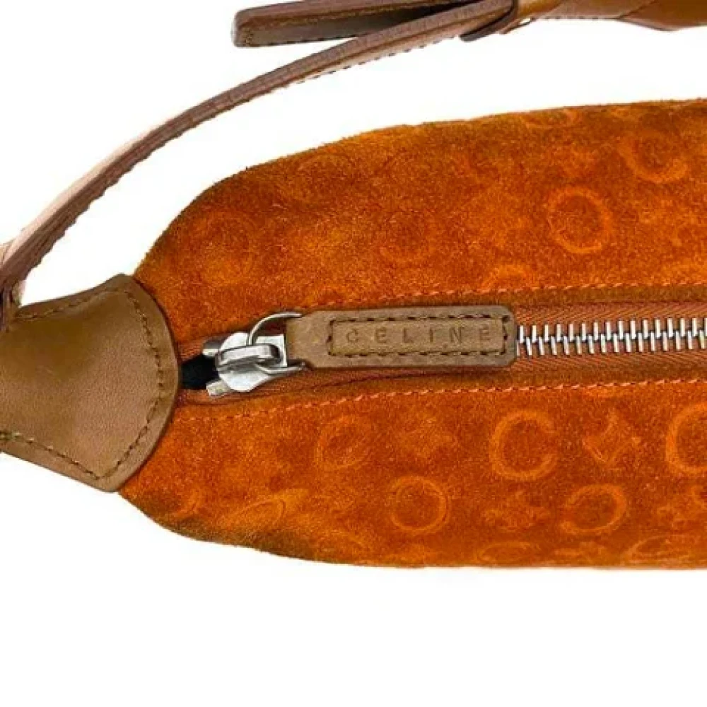 Celine Vintage Pre-owned Leather celine-bags Orange Dames