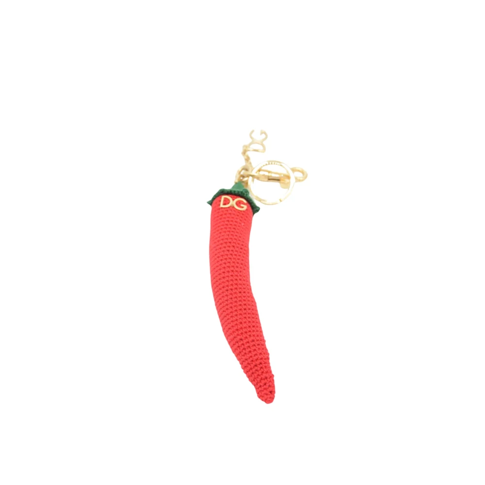 Dolce & Gabbana Sleutelhouder voor vrouwen Klassieke Stijl Red Dames