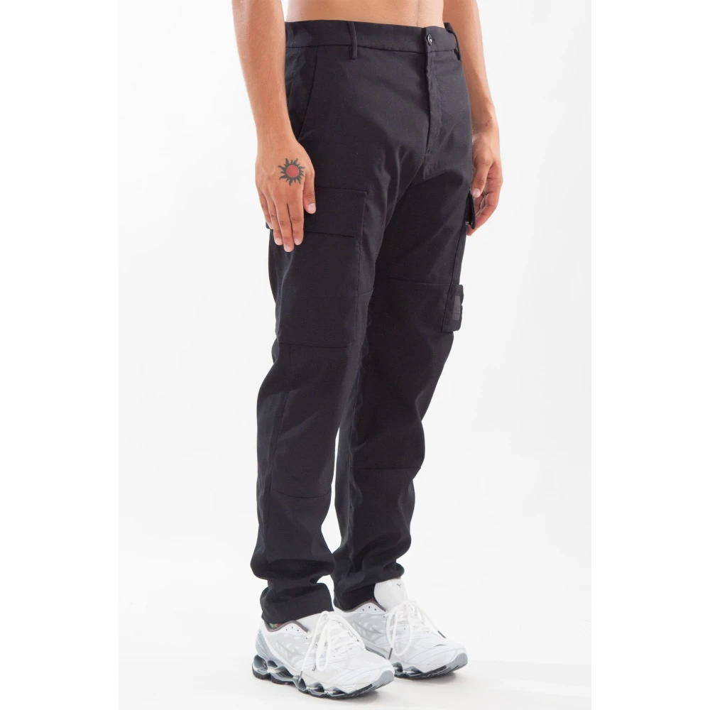 C.P. Company Panama Cargo Broek in Technische Stijl Black Heren