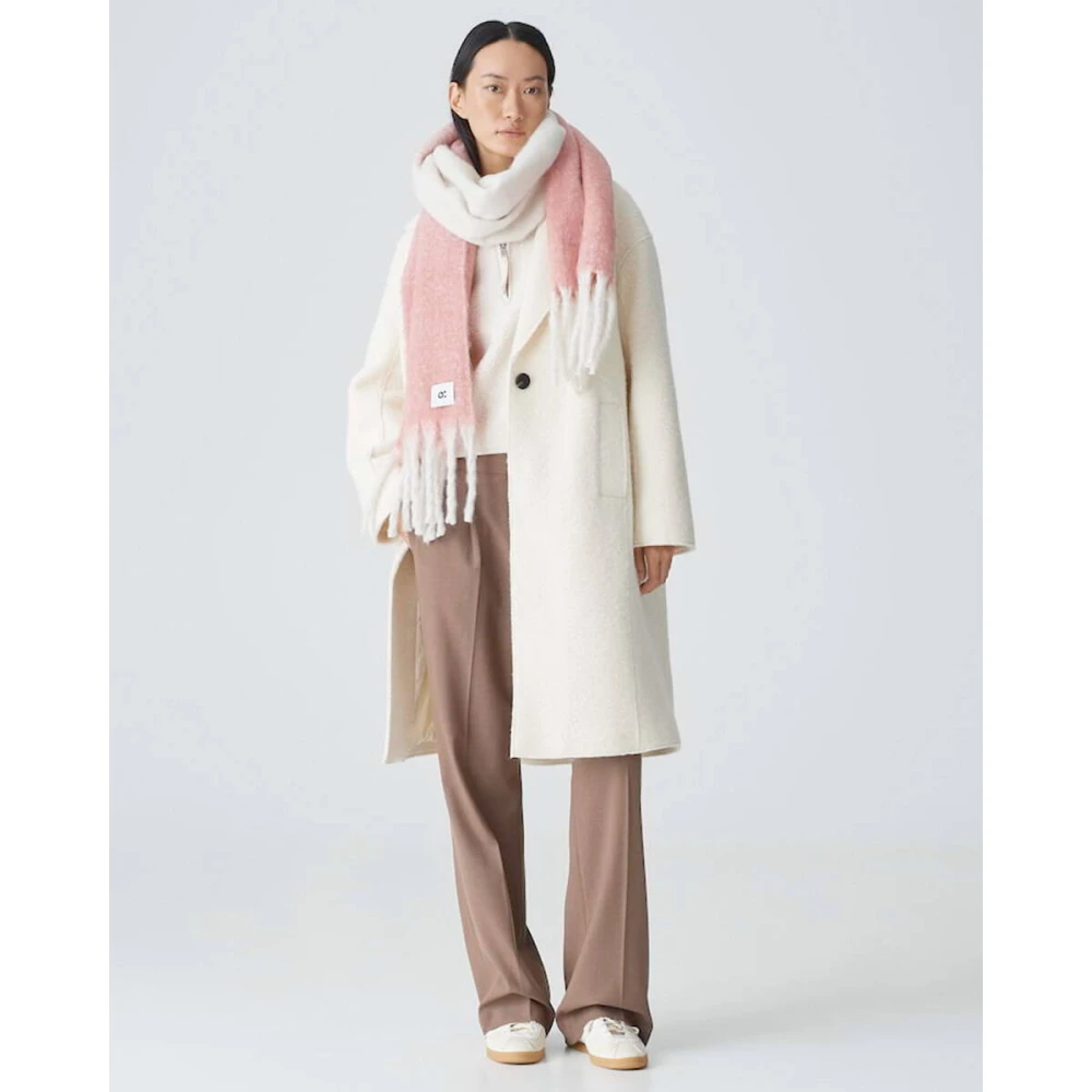 Opus Elegante Shawl met Amovi Sjaal Detail Pink Dames
