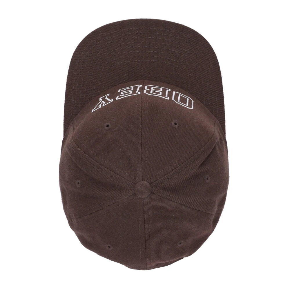 Obey Klassieke Snapback Pet Donker Chocolade Brown Heren