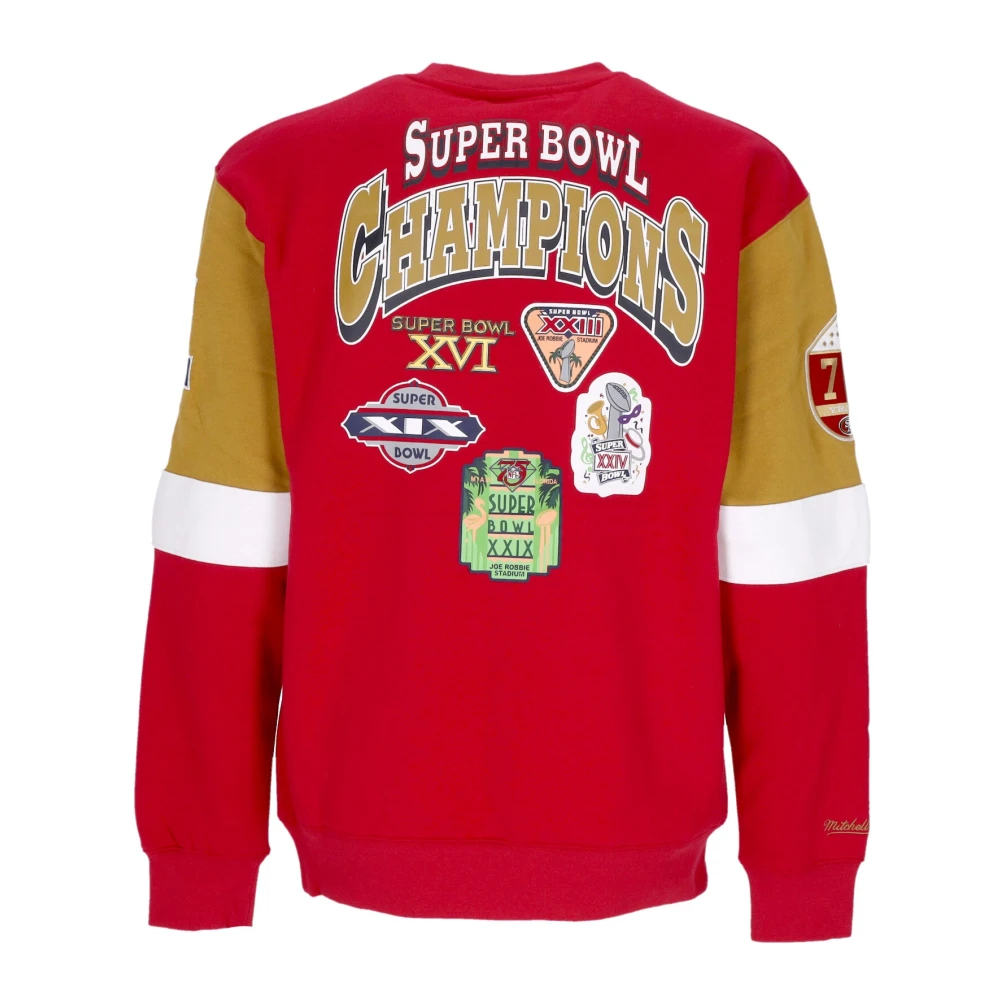 Mitchell & Ness NFL Teamkleuren Crewneck Sweater Multicolor Heren