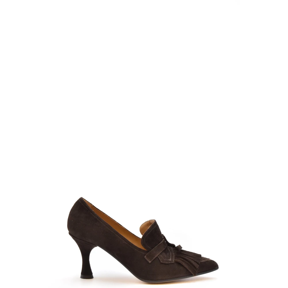 Pomme D'or Lågklackade skor för kvinnor - Stiliga och sofistikerade Brown, Dam
