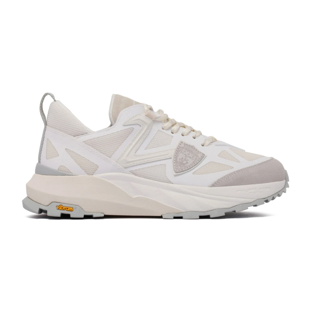 Philippe Model Women's Beige Low Top Mesh Sneakers