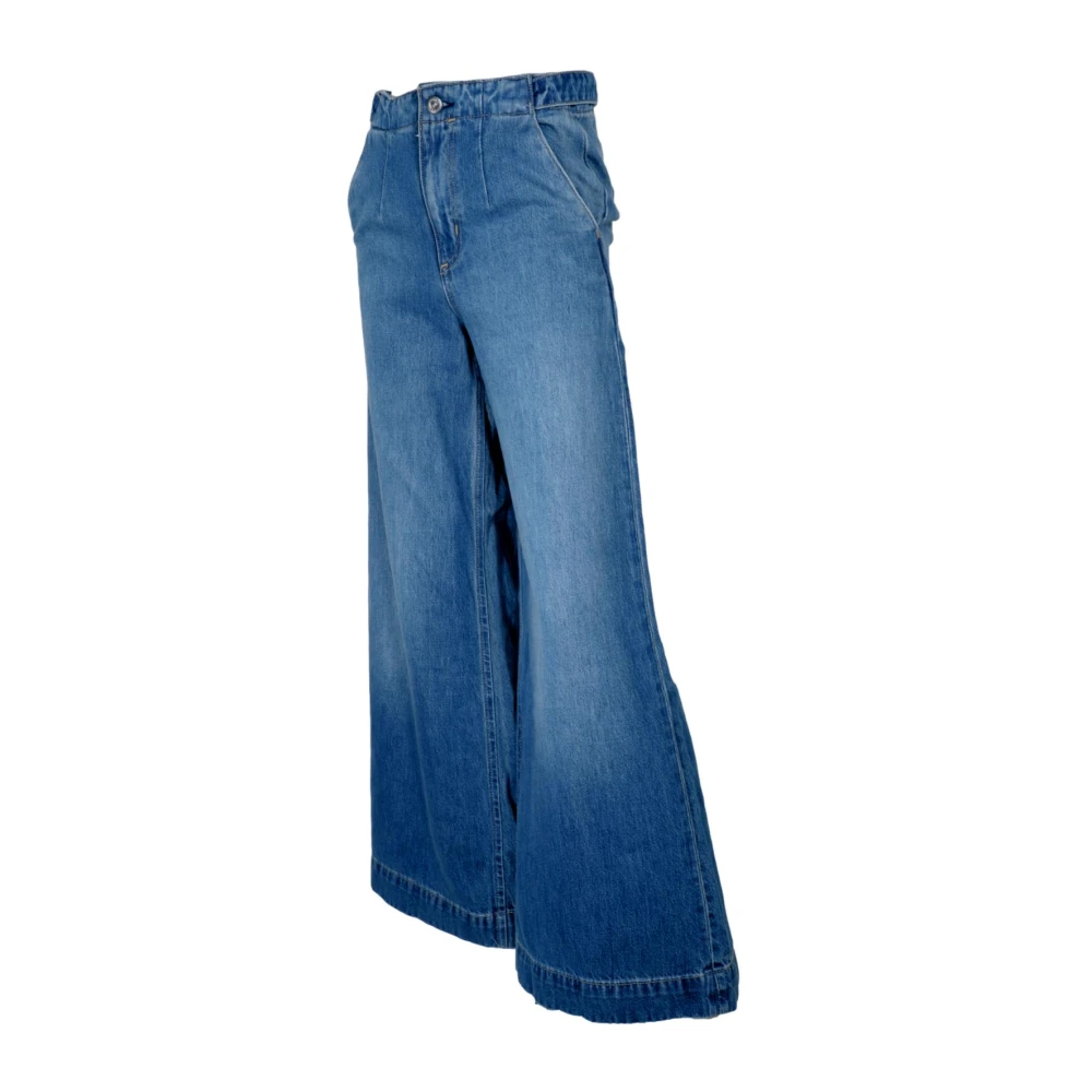 Hugo Boss Elegante Zephyrus Jeans in Blauw Denim Blue Dames