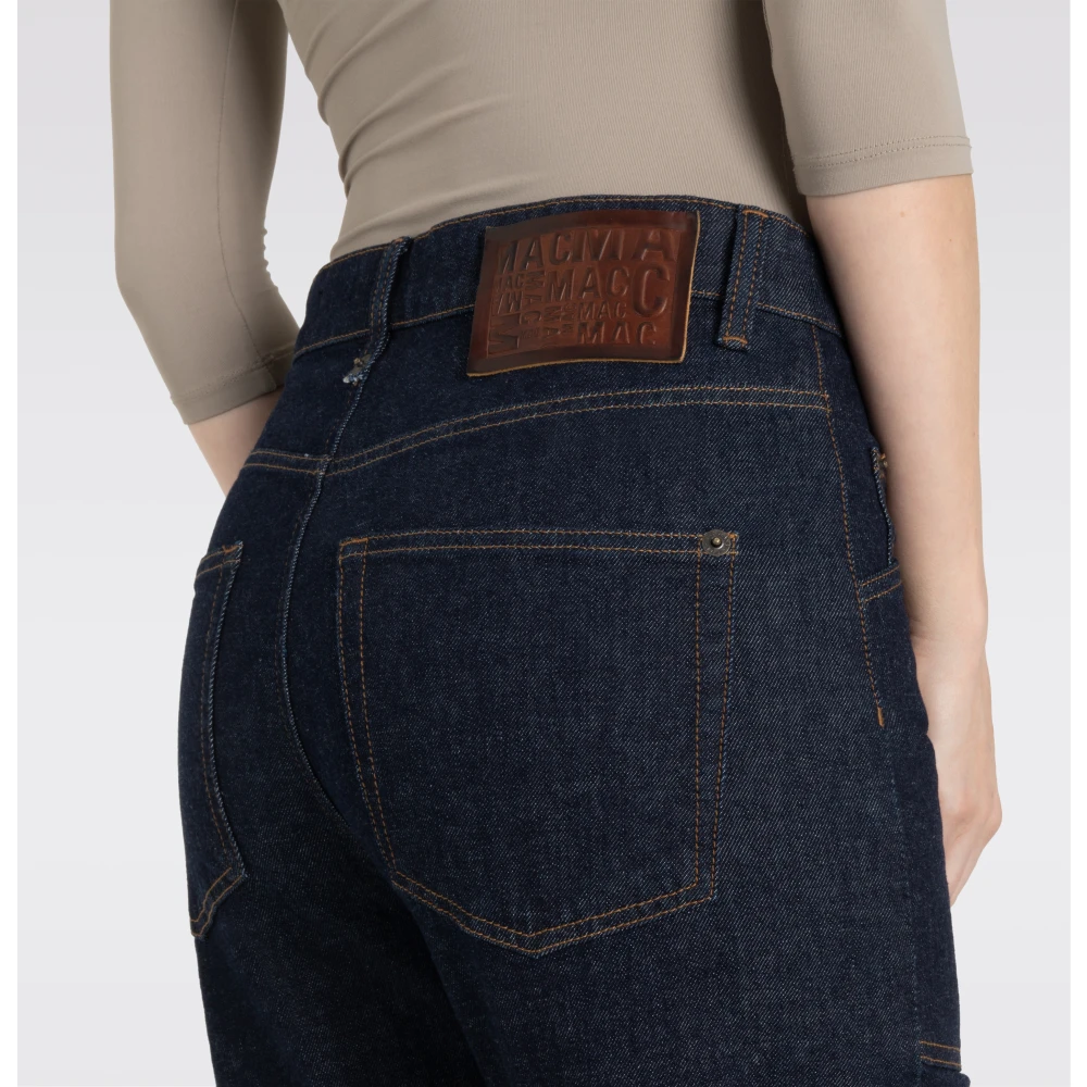 MAC Baggy Denim Jeans Authentiek Comfort Blue Dames