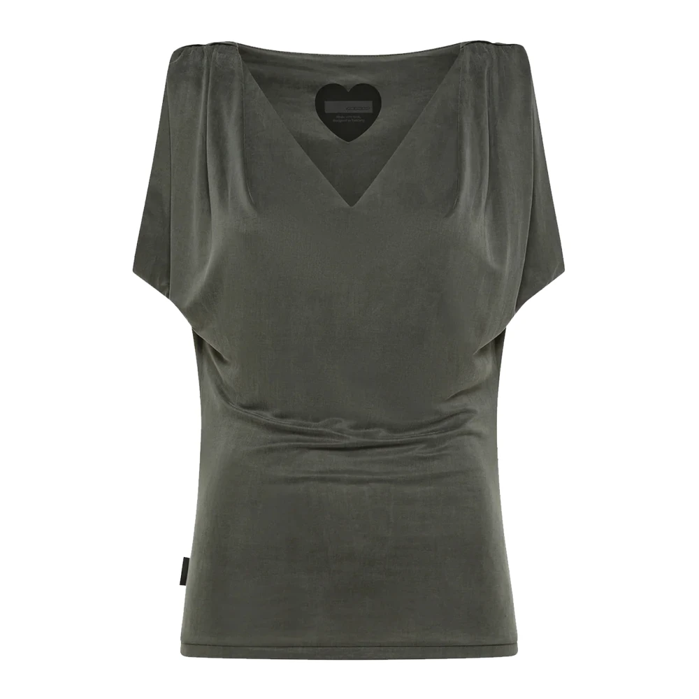 RRD MM V-Hals T-Shirt Gray Dames