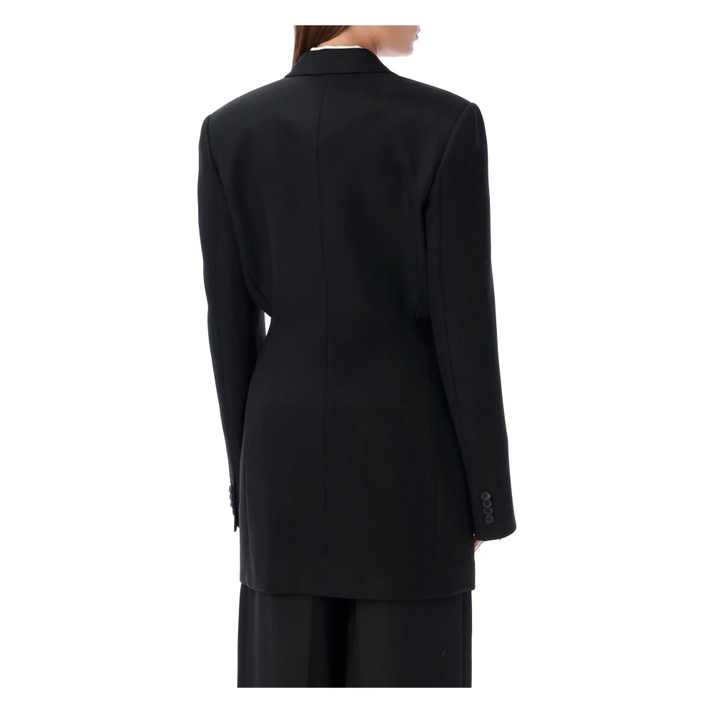 Khaite Stijlvolle Beckett Blazer Zwart Black Dames