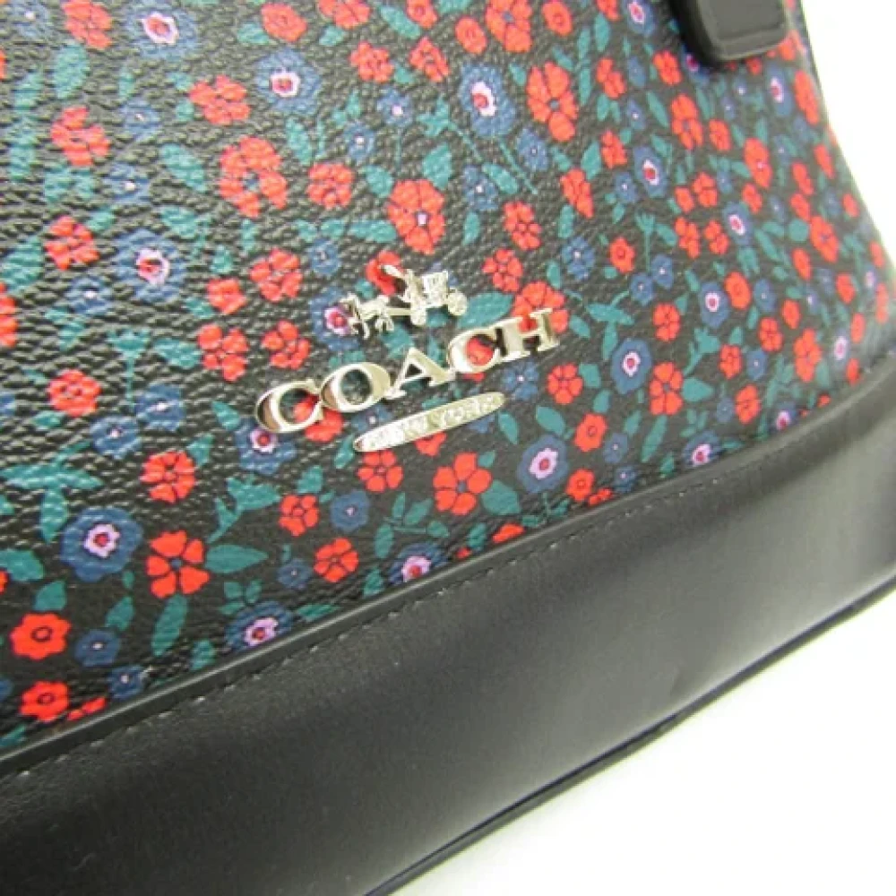 Coach Pre-owned Leather handbags Black Dames