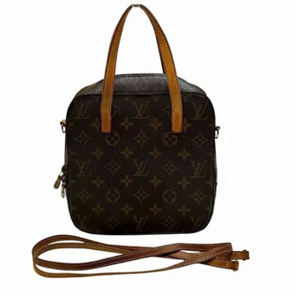 Louis Vuitton Vintage Pre-owned Fabric handbags Brown Dames