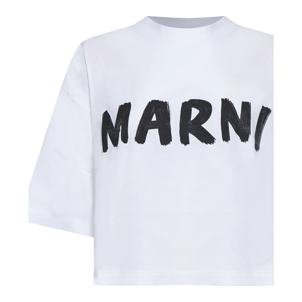 Marni Stijlvolle T-shirts en Polos White Dames