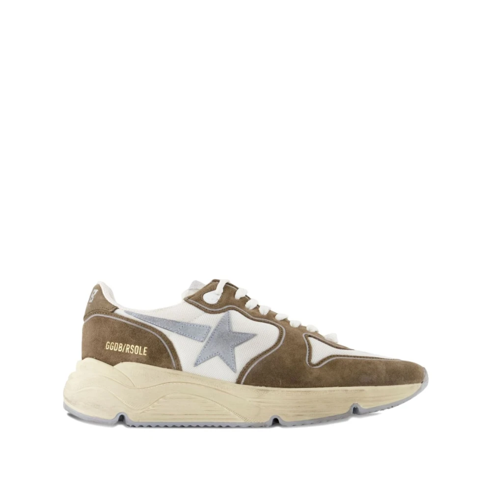 Golden Goose Groene Sneakers voor een stijlvolle look Heren Schoenen