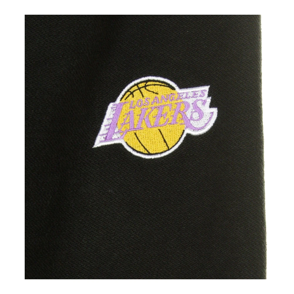 Mitchell & Ness Omgekeerde Fleece Tearaway Broek Black Heren