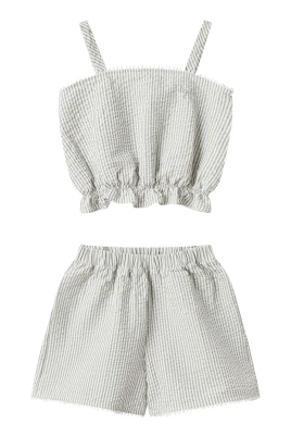 Spädbarn/Barn Kort Jumpsuit