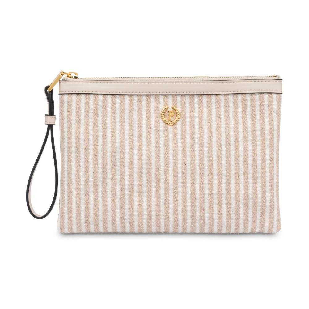 Pollini Women's Beige Compact Pouch - Clutches - One Size - Bags