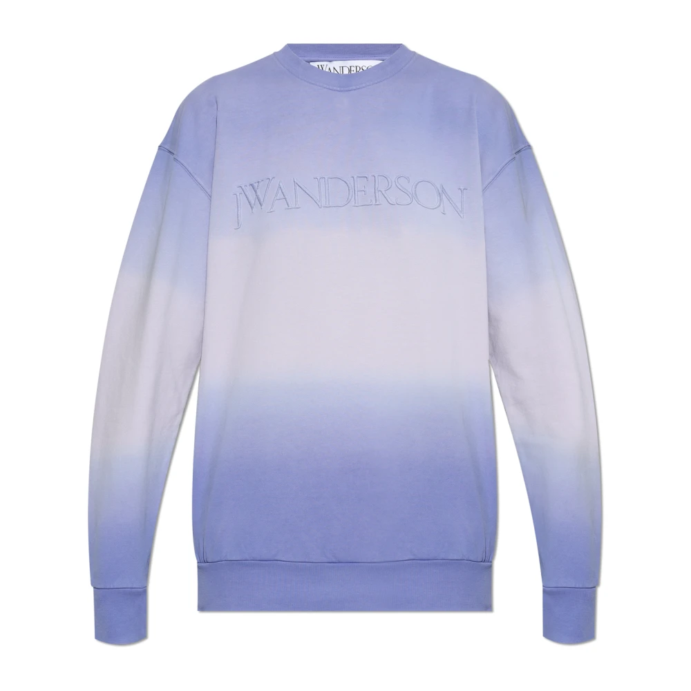 JW Anderson Sweatshirt met logo Purple Dames